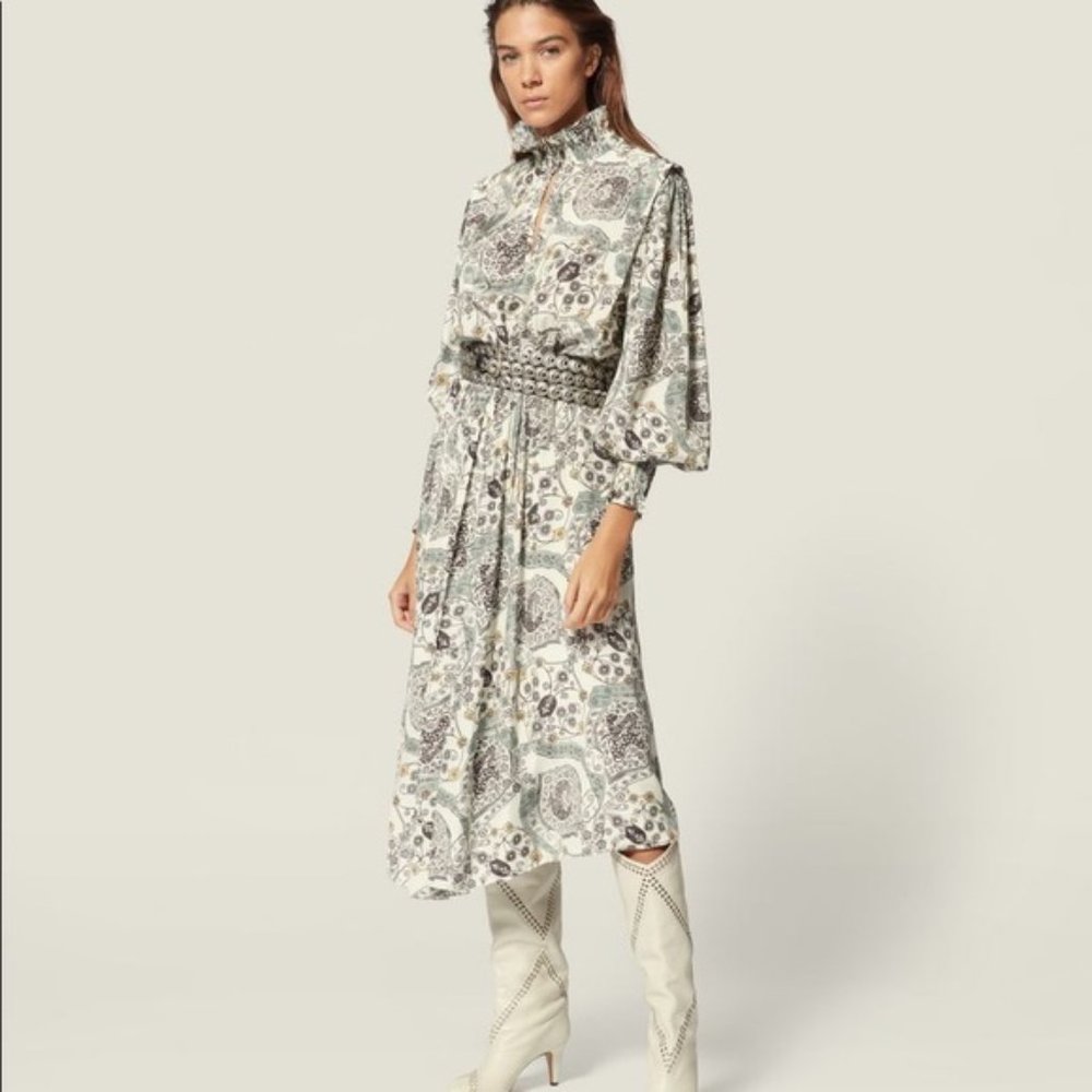Isabel Marant Etoile Cescott midi dress